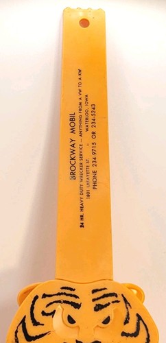Vintage Window Ice Scraper - Brockway Mobll - Waterloo, Iowa ~ AD-120 - Picture 18 of 19