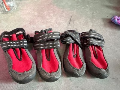 Top Paw Red Outdoor Dog Booties (4)