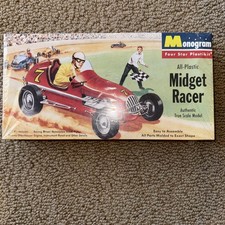 Monogram Midget Racer 85-0001 True Scale Clas...