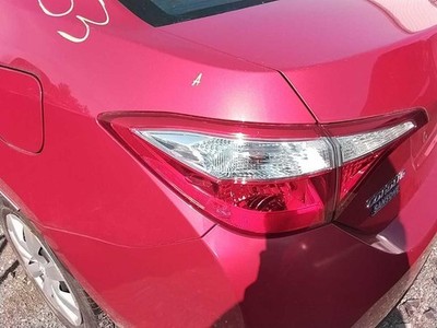 Used Left Tail Light Assembly fits: 2015 Toyota Corolla quarter panel mounted Le