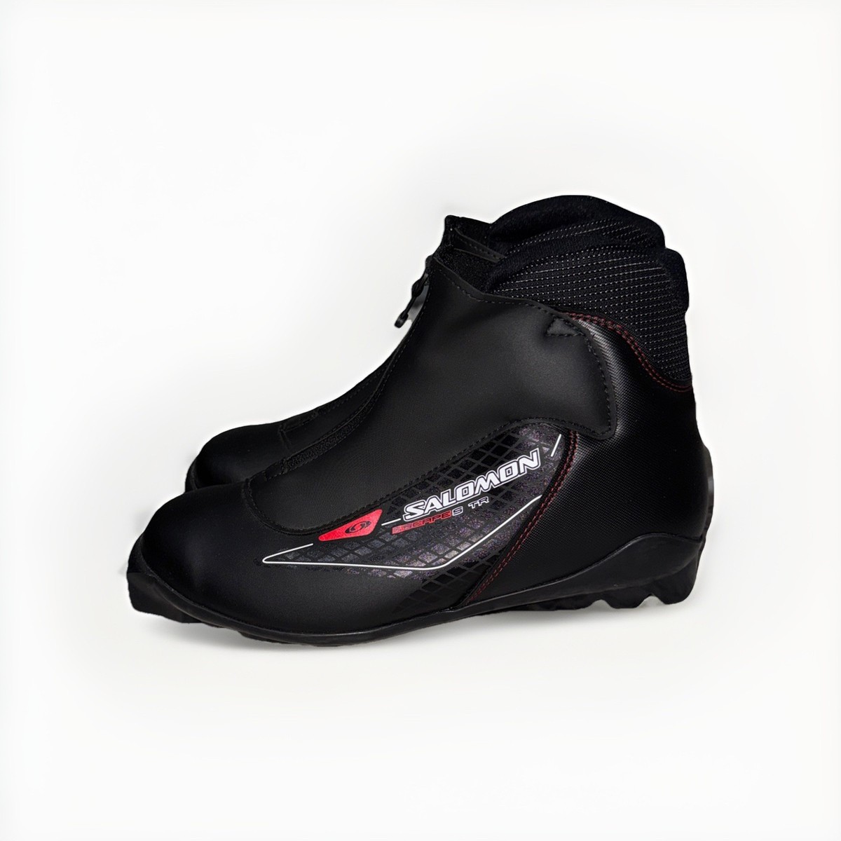 SALOMON ESCAPE 5 TR NORDIC CROSS COUNTRY SKI BOOTS BLACK MENS SIZE