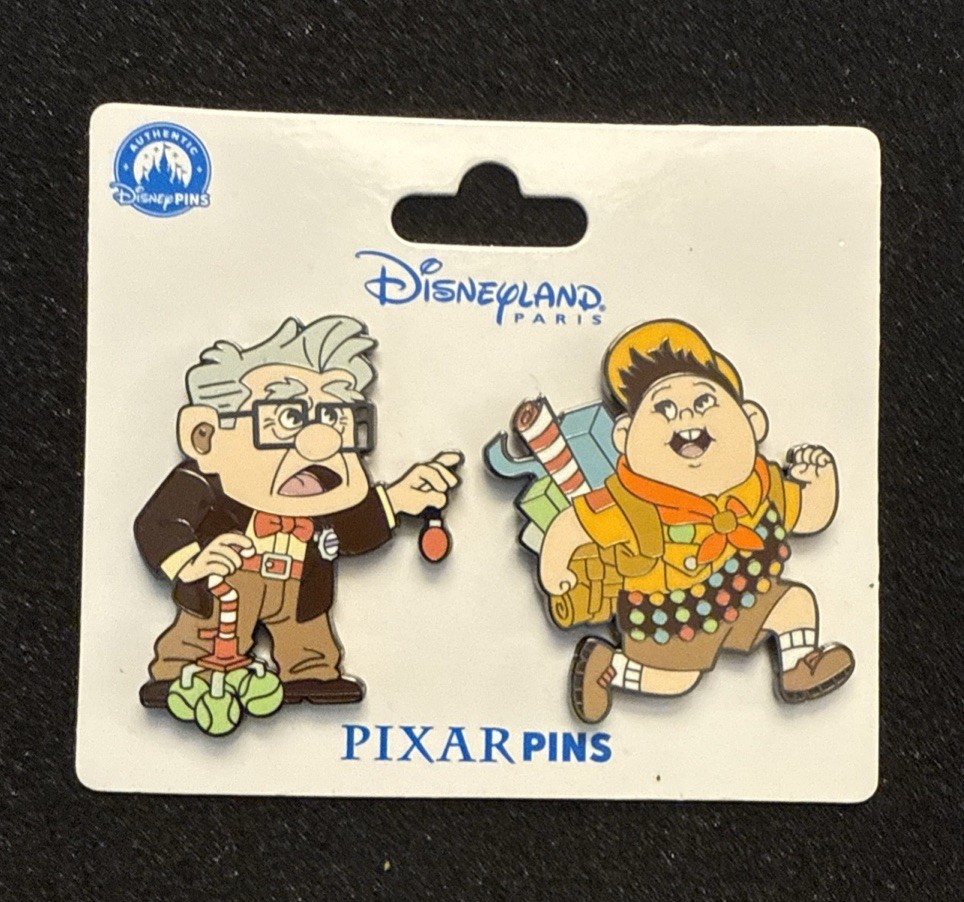 Disney Paris DLRP DLP Disneyland Pixar Up Movie Russell Carl Pin