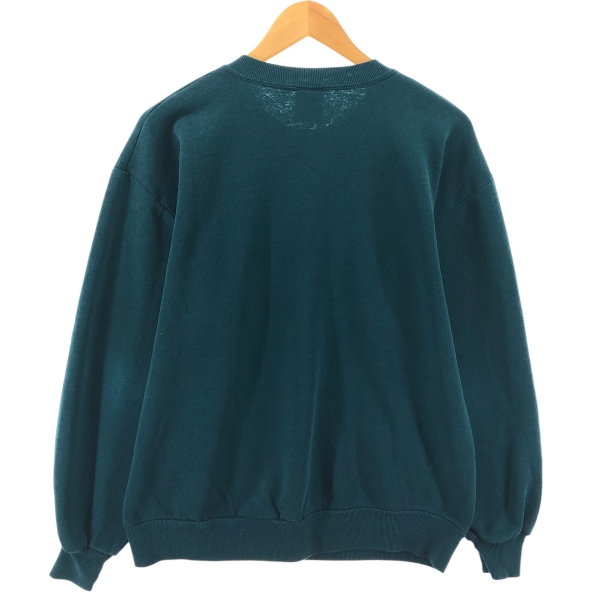 FILA Felpa college vintage anni 90 Università del Michigan tripla stampa made i...