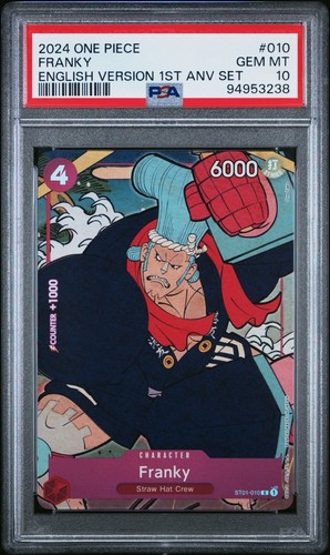 Franky (English Version 1st Anniversary Set) graded PSA 10 for sale on eBay