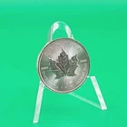 2014 Canada Silver Maple Leaf 1oz .9999 Fine Silver Light Haze Spotting Capsule