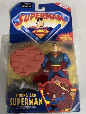 NIP DC Comics Superman Animated Series STRONG ARM SUPERMAN 5  Action Figure SAS