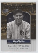 2008 Upper Deck Yankee Stadium Legacy Red Ruffing #YSL839 HOF 3h2