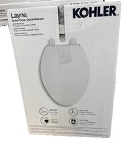 Kohler Layne QR R34069-0 Elongated Toilet Seat Quiet Close Antimicrobial