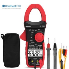 Digital Clamp Meter TRMS Multimeter DC AC Inrush Current Volt amp ohm 6000Counts