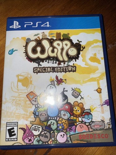 Wuppo Special Edition (Sony PlayStation 4 PS4, 2016) CIB mit Soundtrack
