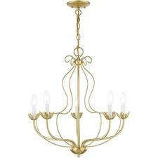Livex Lighting 42905-33 Katarina Chandelier Soft Gold