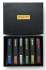 PIRELLI F1 Tyre Wristbands, Boxed Set of 6 x Silicon Tyre Bands. Formula One.
