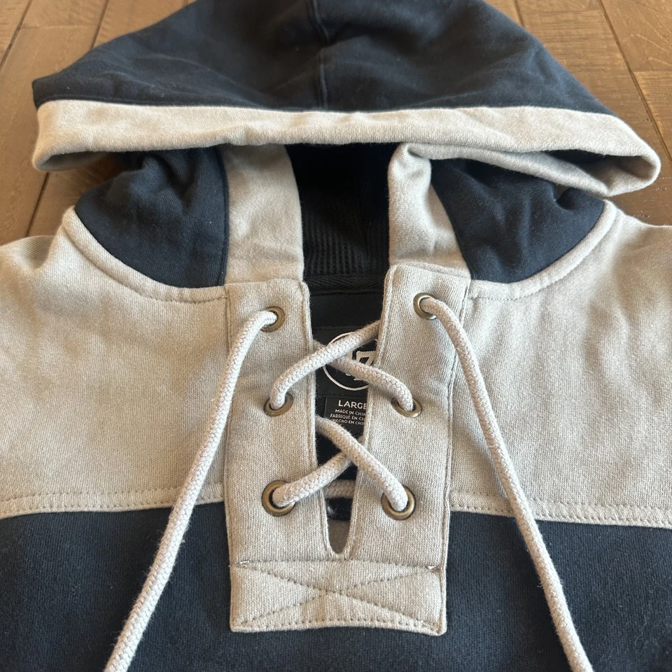 Sudadera con capucha negra azabache Pittsburg Steelers marca '47 nueva con etiquetas talla grande para mujer Foto 3 de 4