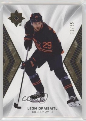 2021-22 Upper Deck Ultimate Collection Gold 32/35 Leon Draisaitl #1 07vd