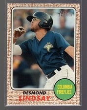 2017 Topps Heritage Minor League Edition - Desmond Lindsay #40 (RC)