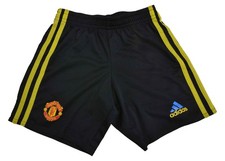 MANCHESTER UNITED 2021/2022 AWAY FOOTBALL SHORTS ADIDAS SIZE 5-6 YEARS