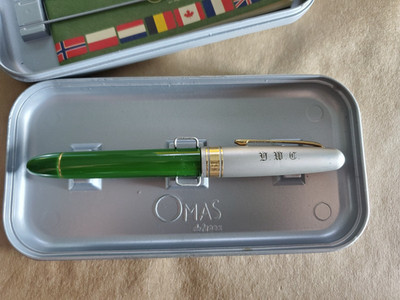 Omas D-Day (June 6,1944) Limited Edition Fountain Pen (B-Nib) CIB 1994 no.1027