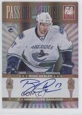 2011 Panini Elite Passing the Torch 58/100 Cody Hodgson Ryan Kesler #12 Auto 2u9