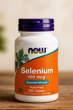 Now Foods, Selenium, (2 Pack) Yeast Free, 100 mcg, 250 Tablets