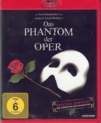 Das Phantom der Oper (2004) * Special Edition * Blu-ray gebr.  Zustand sehr gut