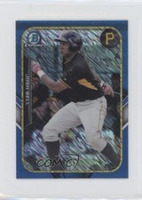 2015 Bowman The Farm's Finest Chrome Mini Shimmer Refractor Blue Josh Bell 0q3