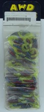 Awd WFI-10 WOW Triple Trouble Grub 2" Fire and Ice Card of 10