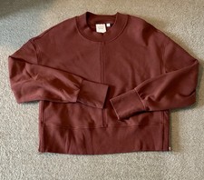 Varley women's Philippe Crop Sweat, sweatshirt, xl, cinnamon