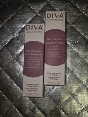 Diva The Lubricator Ultra Moisturizing 1.7 Fl Oz Lot Of 2