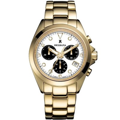 DELBANA Ravenna Chronograph Swiss Made Watch 42701.764.6.011