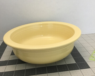 Fiestaware Bowl Light Yellow Nappy Serving Vegetable Fiesta HLC 