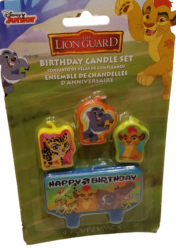 Disney Junior La Guardia del Leone Forniture Festa Compleanno Candele Palloncini Bracciali - Foto 2 di 4