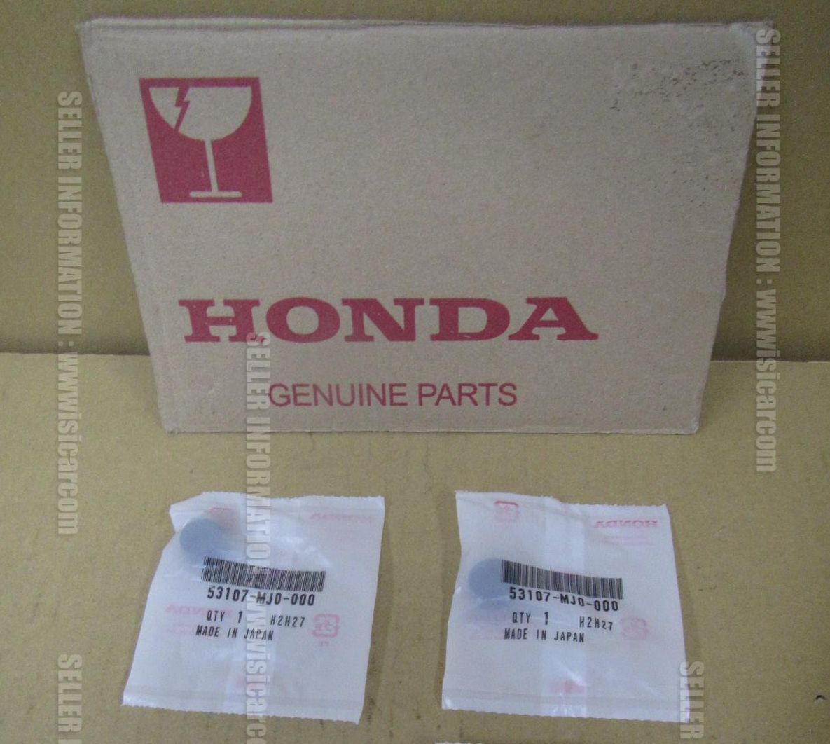 HONDA CBR1000RR 2008-2022 SC77 RUBBER B, HANDLE WEIGHT SET X2PC