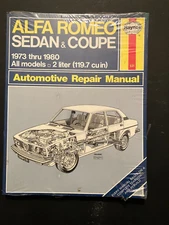 #531 HAYNES REPAIR MANUAL ALFA ROMEO 1973-1980 (NEW)