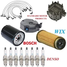 Tune Up Kit Filters Wire Plugs For GMC K3500 V8 5.7L; W/ Federal Emissions 1986