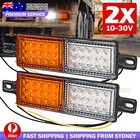 <!--F#f_0-->2X 30 LED Bullbar Indicator Lights Front DRL Amber Park For Marker Lamp NEW<!--F/-->