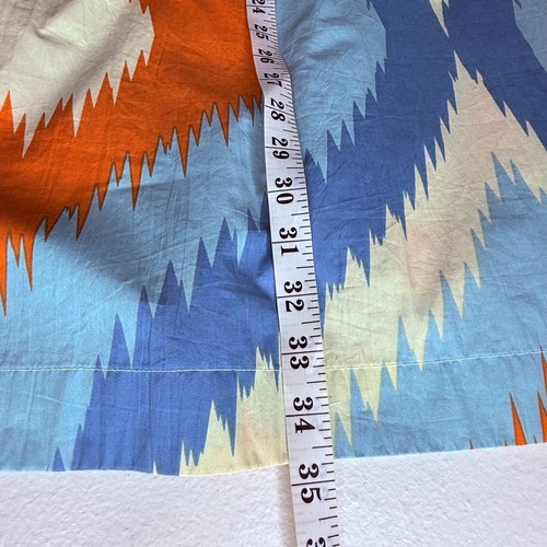 Olivia James the Label Taylor Tunic Mini Dress Size Small Portofino Orange Blue - Picture 6 of 9