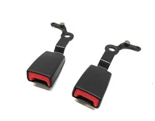 2011 LAND ROVER LR4 REAR 3RD ROW SEAT LEFT & RIGHT SEATBELT BUCKLE RECEIVER SET2