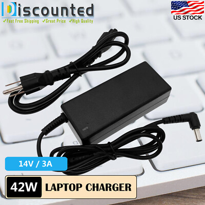 14V 3A New AC Adapter for Samsung 170MP P2770FH LCD Monitors Power Supply Cord