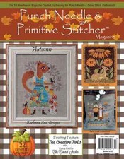 PUNCH NEEDLE PRIMITIVE STITCHER MAGAZINE FALL 2021 ISSUE 4 issues contact