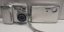 Parts Sony CyberShot DSC-T33 5MP Digital Camera Nikon Coolpix 775 Silver