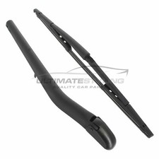 Fits Fiat Punto Mk2 5 Door Hatch 1999-2006 Rear Window Wiper Arm + Blade Set