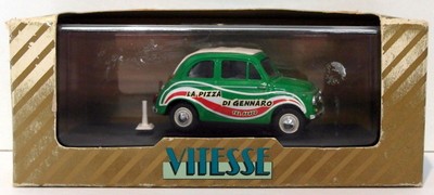 Vitesse Models 1/43 Scale Diecast L064 - Fiat 500 La Pizza Di