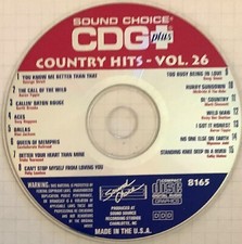 SOUND CHOICE SPOTLIGHT - COUNTRY HITS - V26 - SC8165 - GEORGE STRAIT, GARTH 
