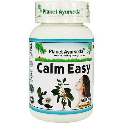 Planet Ayurveda Calm Easy Capsule (60caps) + FREE SHIPPING
