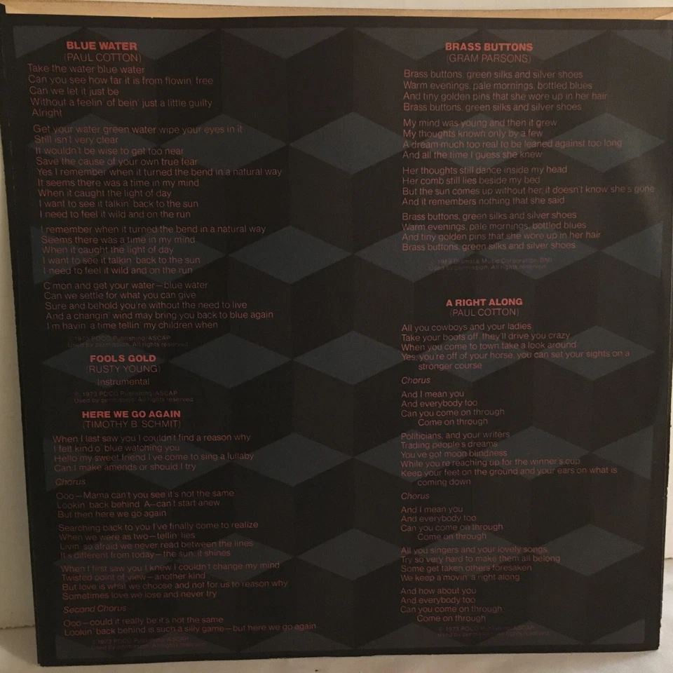 POCO         LP     CRAZY EYES    - Image 3 of 4