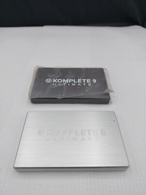Genuine Native Instruments Komplete 8 and 9 Ultimate (ONLY HDD) UNTESTED 