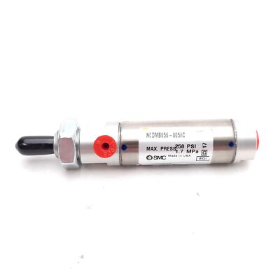 SMC NCDMB056-0050C Pneumatic Cylinder, ø9/16in Bore, 1/2in Stroke, 250psi
