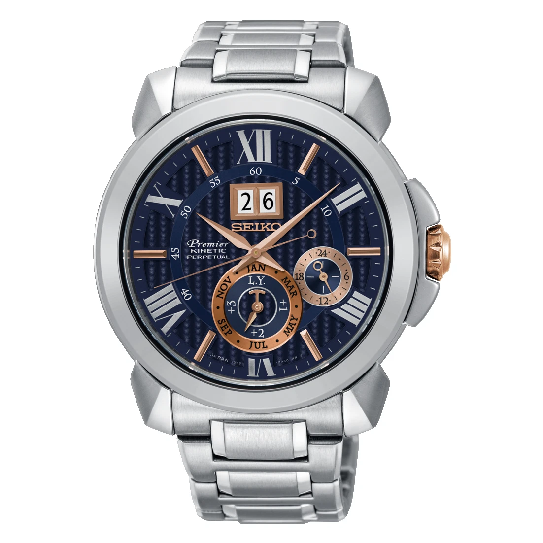 Seiko Premier Men 100 m (10 ATM) Water Resistance  display picture 1