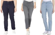 Levis Classic Straight Jeans Womens Mid Rise Zipper Fly 5 Pocket Stretch Denim