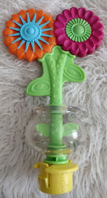 Evenflo Exersaucer Replacement Flowers in Vase Toy 1-2-3 Tea for Me Piece Only